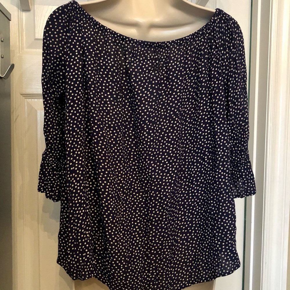 Denim & Supply Ralph Lauren Polka Dot Women's Top. Size Small
